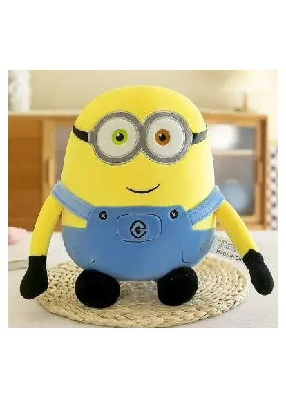 Мягкая игрушка Миньон Боб 50см, плюшевая игрушка-подушка миньон Боб Fun Cat (360544742)
