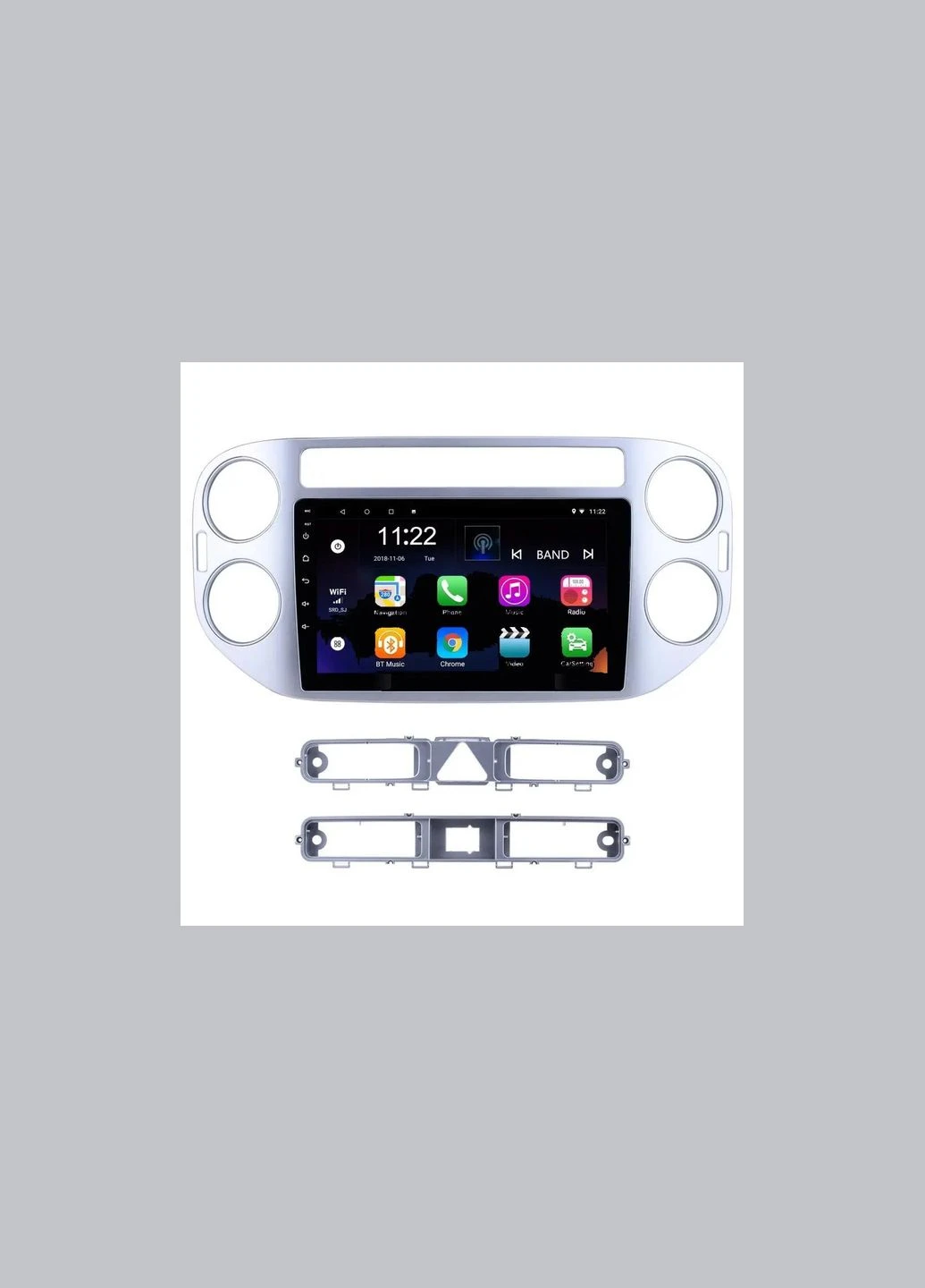Штатная автомагнитола Volkswagen Tiguan 2011-2016 C9 CPL, 2+32GB, CARPLAY Cyclone (338624163)