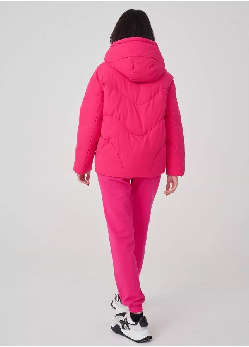 Чорна зимня зимова жіноча куртка 3912 l Towmy