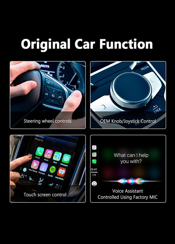 Автомобильный CarPlay Mini Box UX-999 Max / 64 ГБ / Android 10 No Brand (323016891)