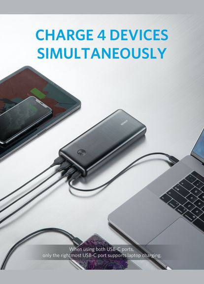 Зарядное устройство PowerCore III Elite 25600 mAh 87W (Black) Anker (278366735)