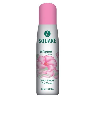 Женский дезодорант-спрей 4 Elegant, 150 мл Square (291023420)