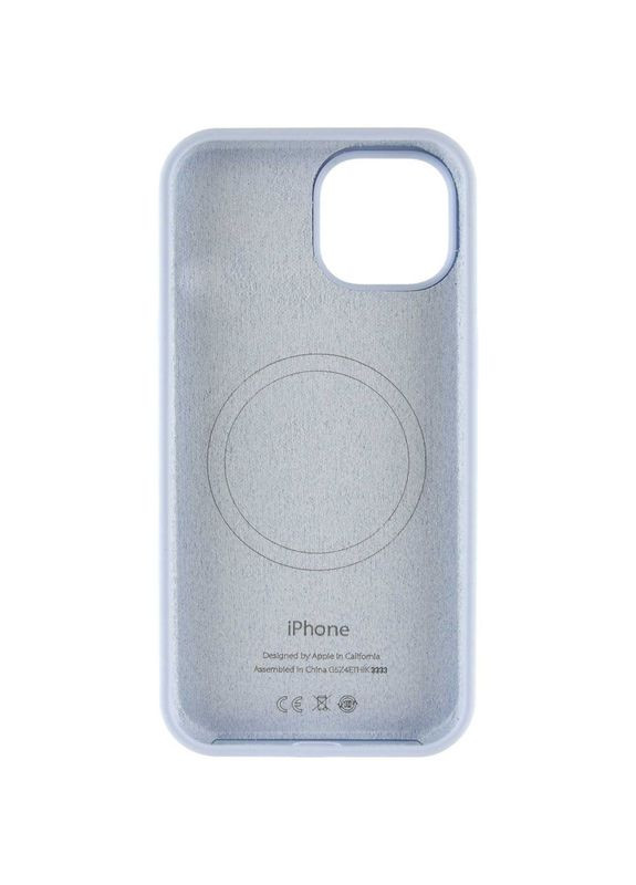 Чохол на iPhone 15 Plus / для айфон 15+ плюс з функцією магсейф MagSafe / Black Epik (356098130)