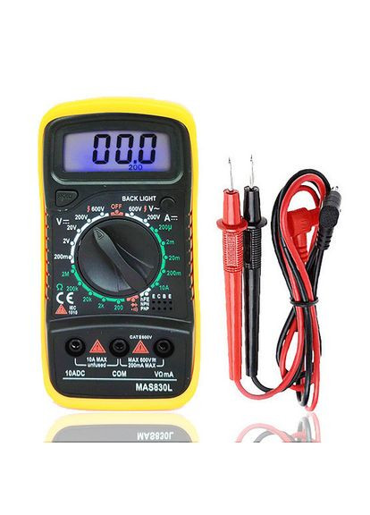 Портативный цифровой мультиметр MAS830LY Digital (305835843)