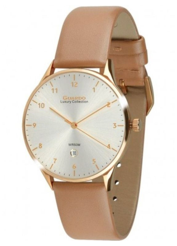 Чоловічі наручні годинники S02426-5 (RgWBr) Guardo S02426-5 (RgWBr) (330748922)