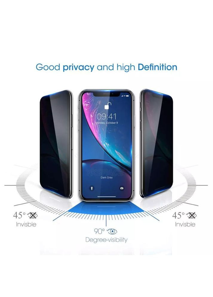 Защитное стекло антишпион Full Privacy Anti-spy Samsung M10-A10-A10s No Brand (304255125)