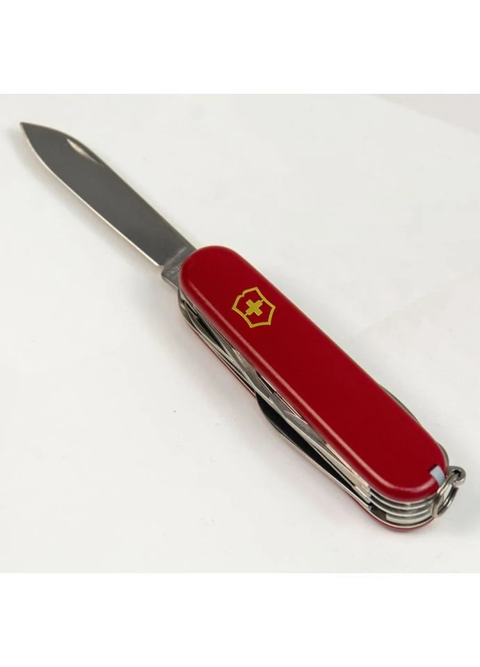 Ніж Huntsman Mat 91мм,15функ,черв.мат,жовт.лого Victorinox (385894712)