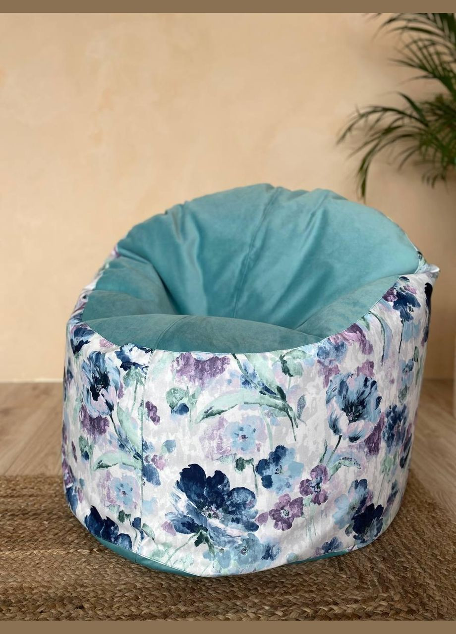 Крісло - мішок Хмаринка 100 см MT MIRAI B429-6+Florida Aqua SkyPuff (361258311)