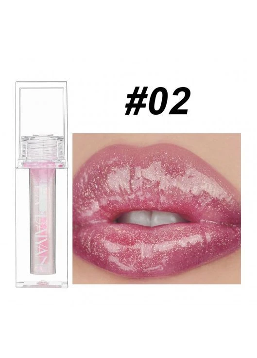 Блиск для губ із шимером зволожуючий HANDAIYAN Lip Oil, рідка помада з блискітками, 10 кольорів, 2,3 мл No Brand (389427493)