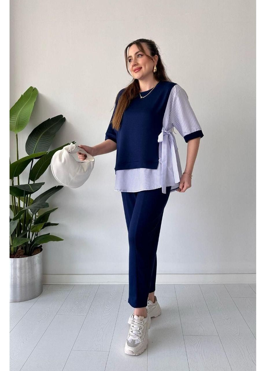 Костюм-двойка трикотаж и котон Sofia (360787644)