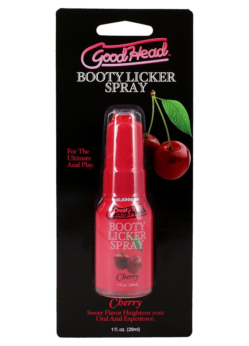 Спрей для анилингуса GoodHead Booty Licker Spray – Cherry 29 мл Doc Johnson (341537736)