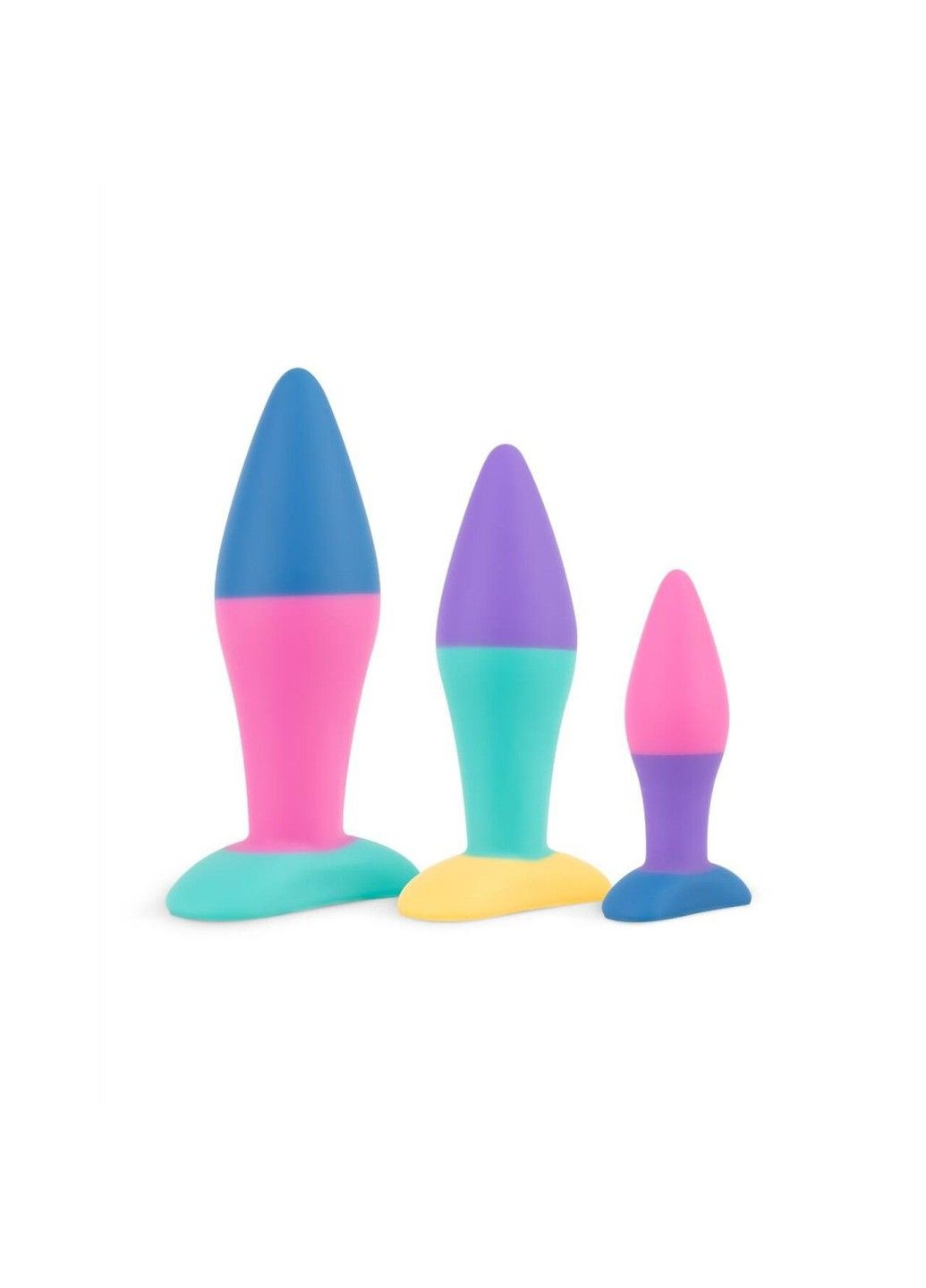 Набір анальних пробок Koda – Butt Plug Set, діаметр 2,9 см, 3,9 см, 5 см PMV20 (339865931)