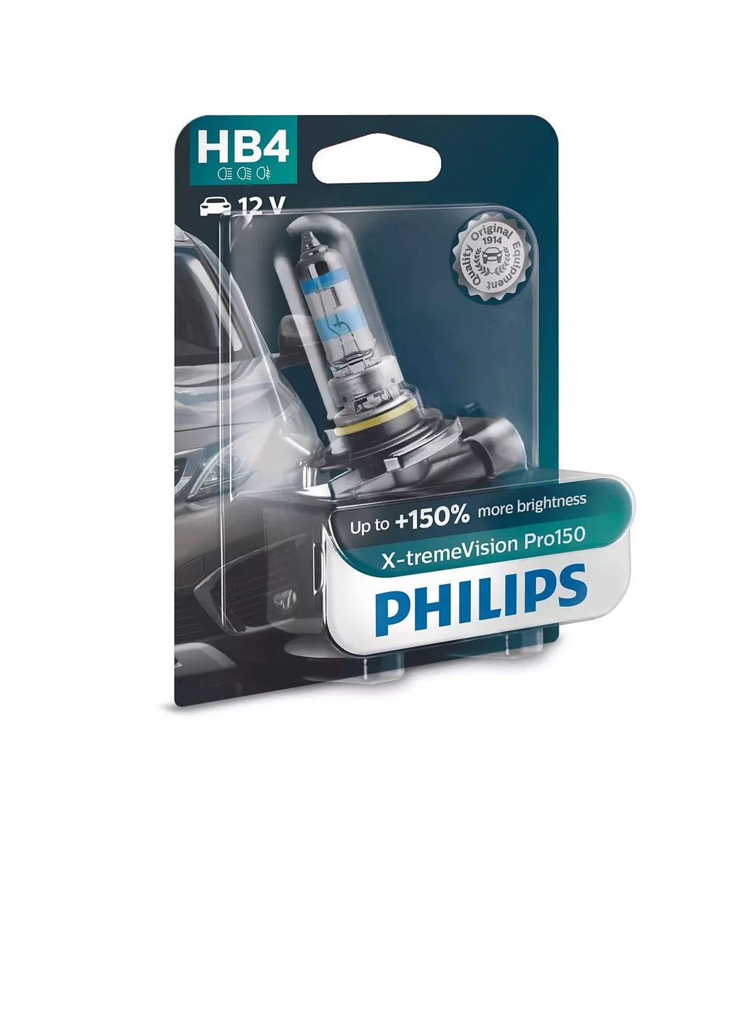 Галогенова лампа 9006XVPB1 HB4 51W 12V X-treme Vision Pro +150% B1 Philips (361869452)