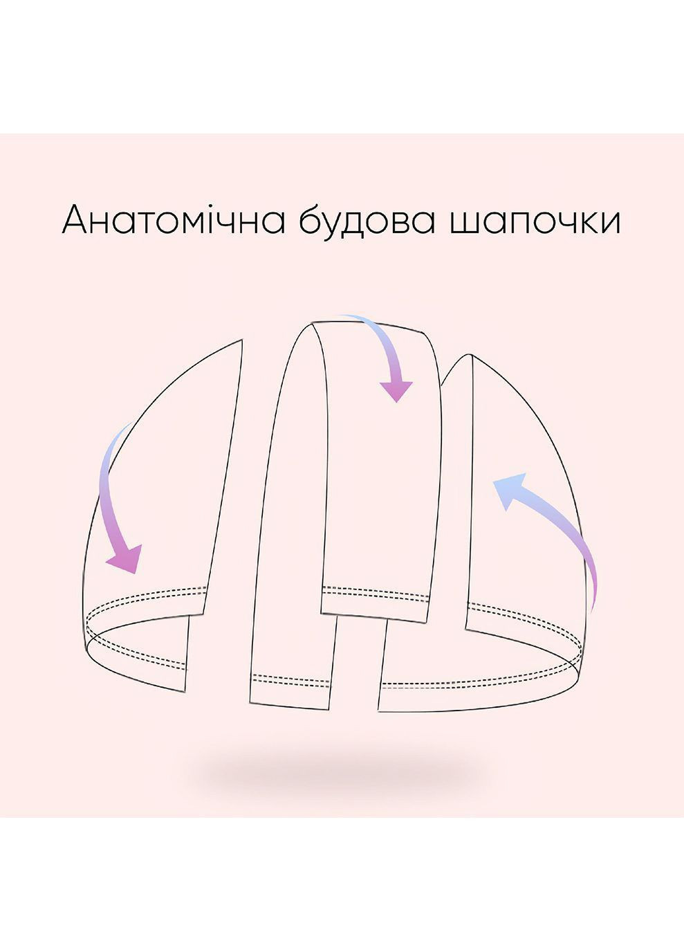 Дитяча Шапочка для плавання Orta JR Блакитний OSFM Renvo (333962180)