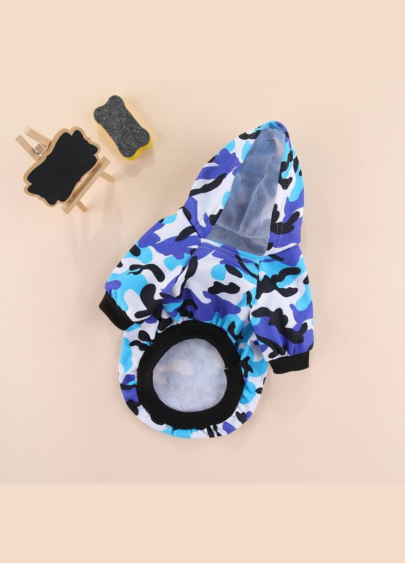 Толстовка для котів Pet Style "Камуфляж" Синя 4XL No Brand - (323231852)