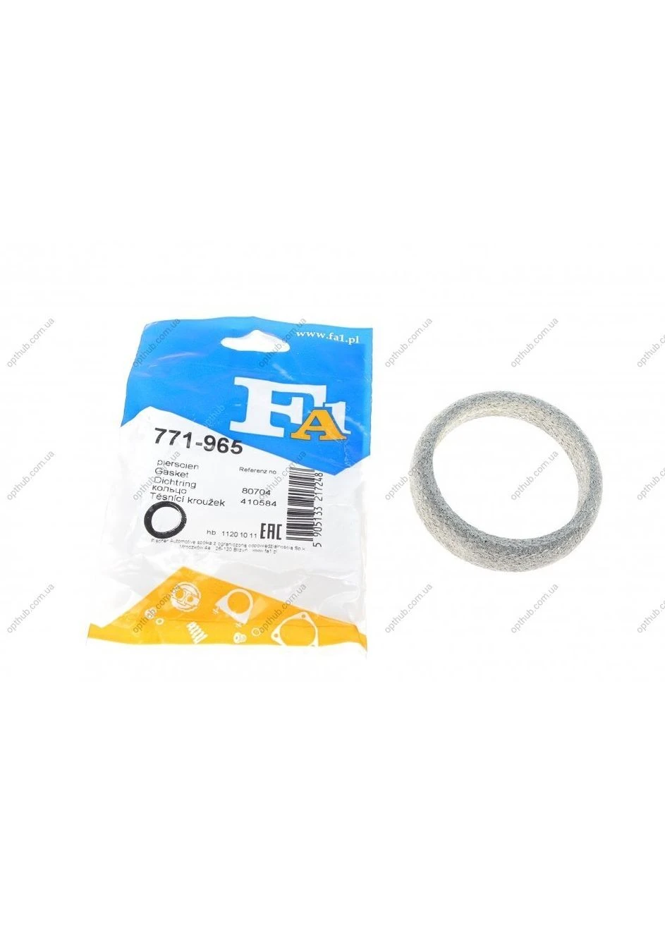 Прокладка труби вихлопної Mazda 6/CX-7 2.3 MZR 05- (65x82.1x17.3) (кільце) 771-965 UA63 FA1 (366209097)