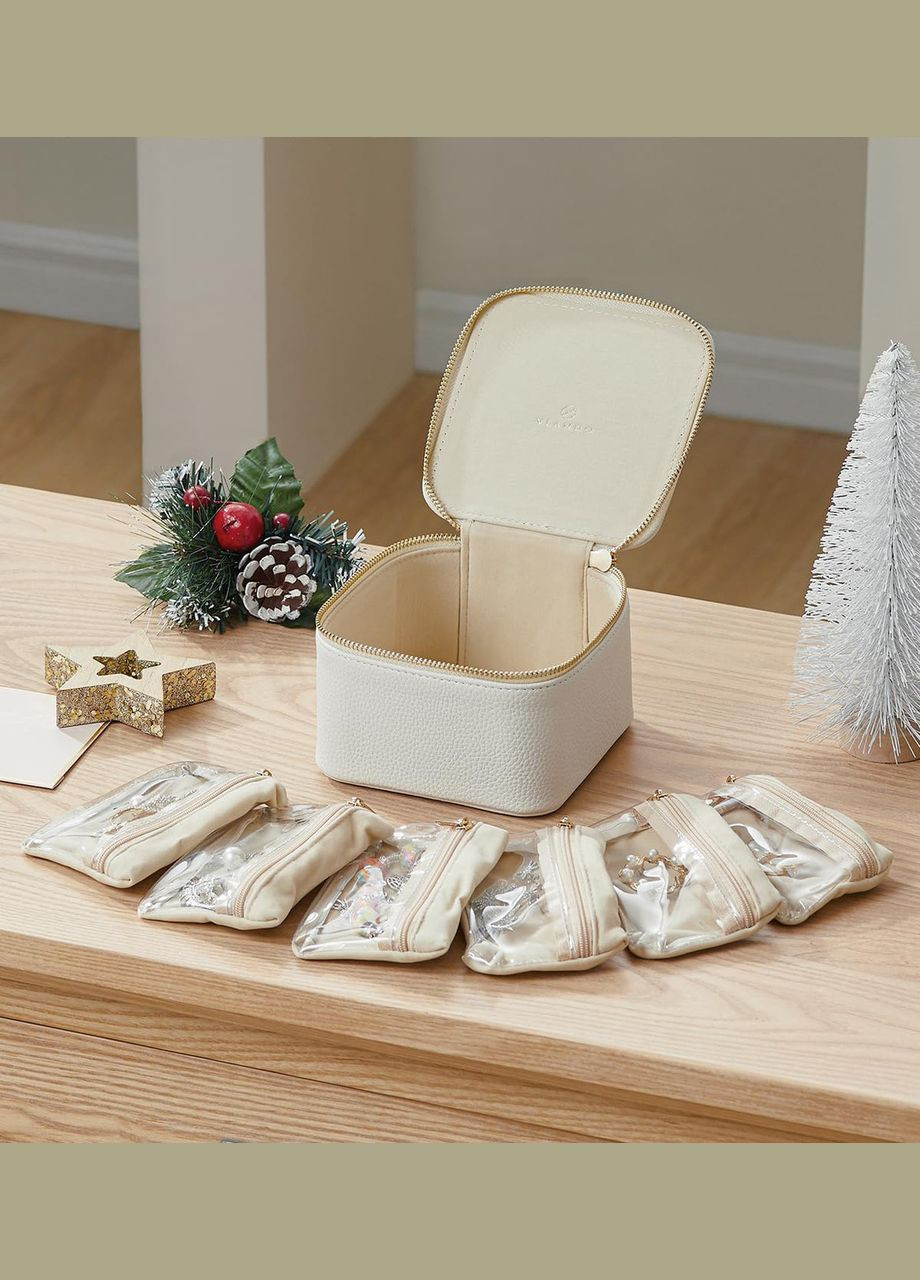 Скринька для прикрас ( 5952) з 6 мішечками для ювелірних виробів Vlando (302520125)