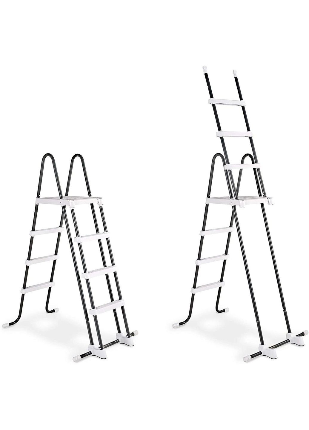 Басейн каркасний EXIT круглий із куполом 360 х 122 см з оздобленням під камінь + насос 35 Вт + сходи Сірий Exit Toys (329444249)