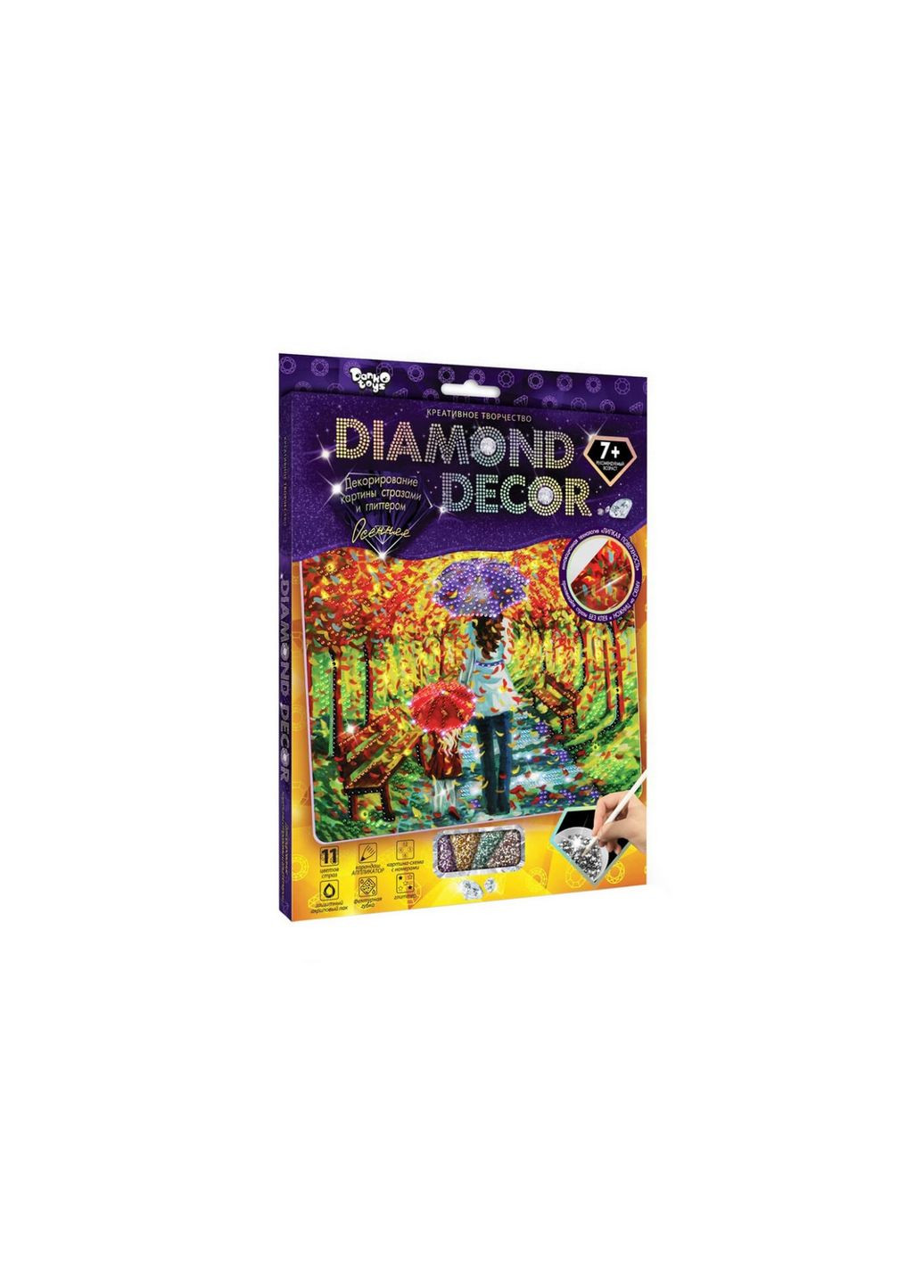 Набор креативного творчества Осенняя DD-01-08 "DIAMOND DECOR" Danko Toys (282745791)