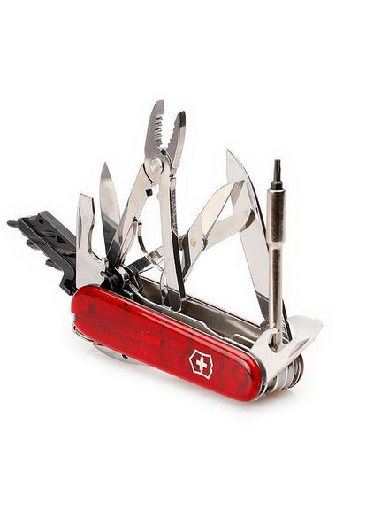 Складаний ніж CyberTool 34 Red Trans 1.7725.T Victorinox (317303732)