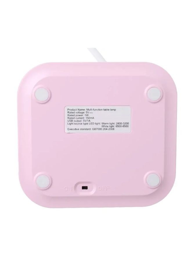 Настольная светодиодная лампа. Умная настольная лампа 3в1 со встроенным аккумулятором и PowerBank No Brand (303429425)