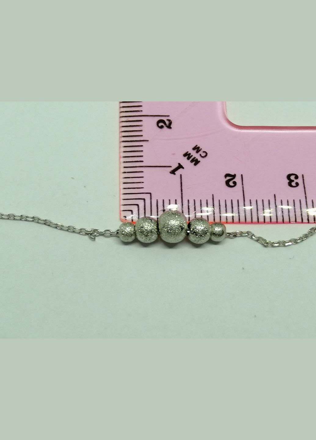 Серебряное колье Шарики. 908-01143 Qvaliz (318535839)