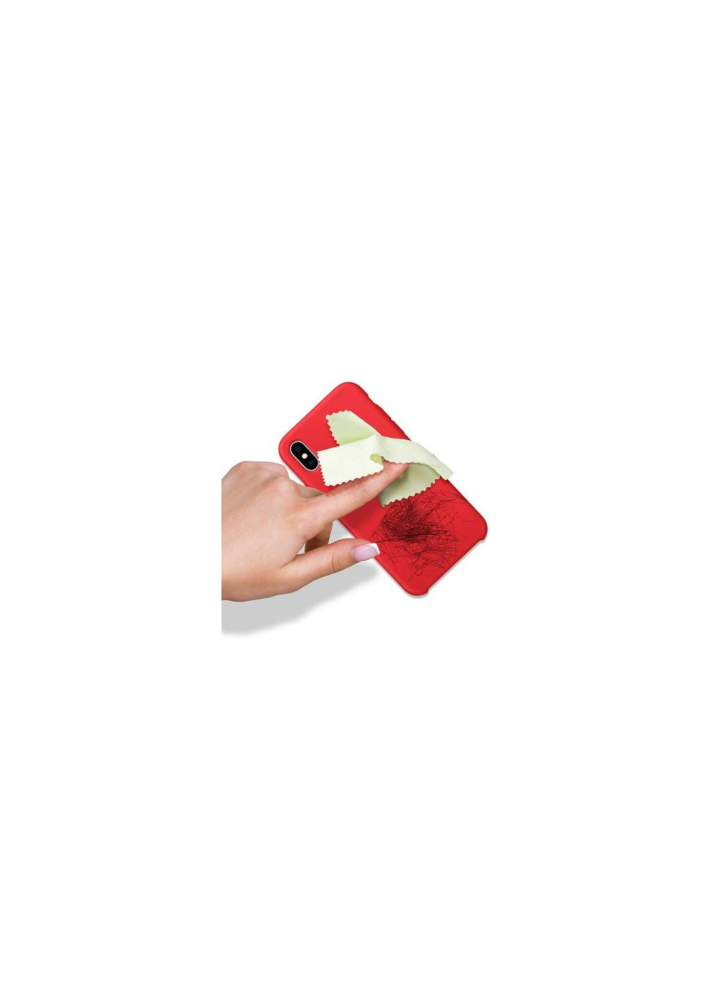 Чехол для моб. телефона (MCSAIXSRD) MakeFuture silicone case apple iphone xs red (275076984)