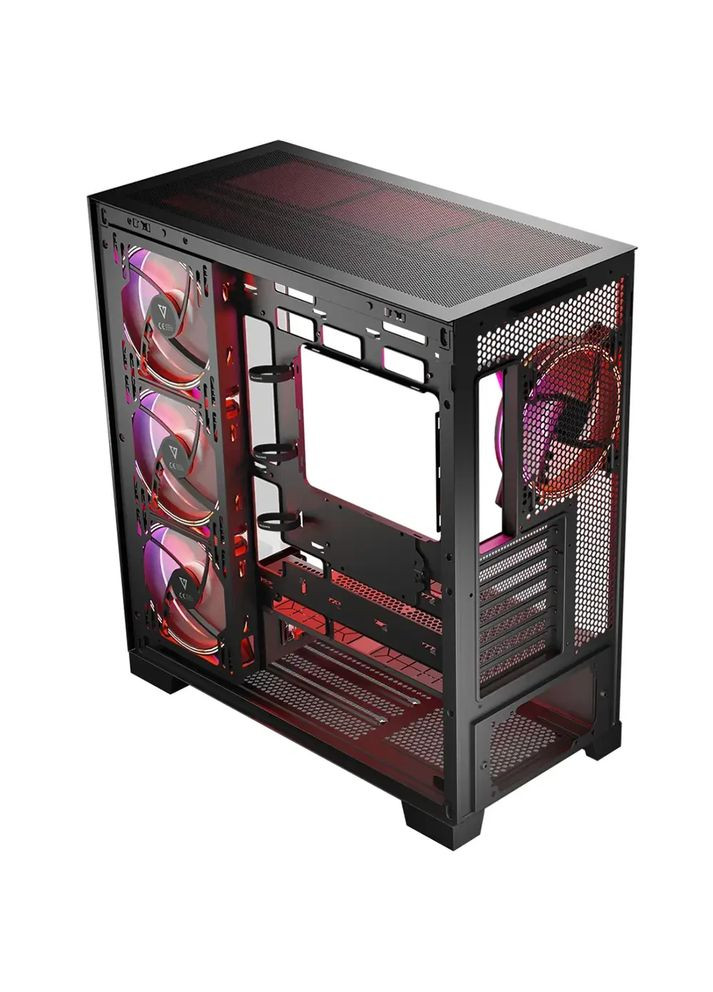 Корпус VOLCANO SPACE APEX ARGB BLACK без БП ATX (AT-SPACE-PG-10-000000-000) Modecom (306815629)