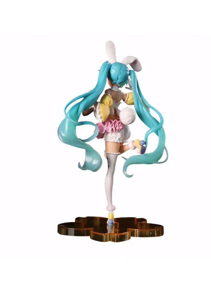 Аніме фігурка Hatsune Miku Хацуне Міку з вушками та великоднім кошиком 23см No Brand (341324913)