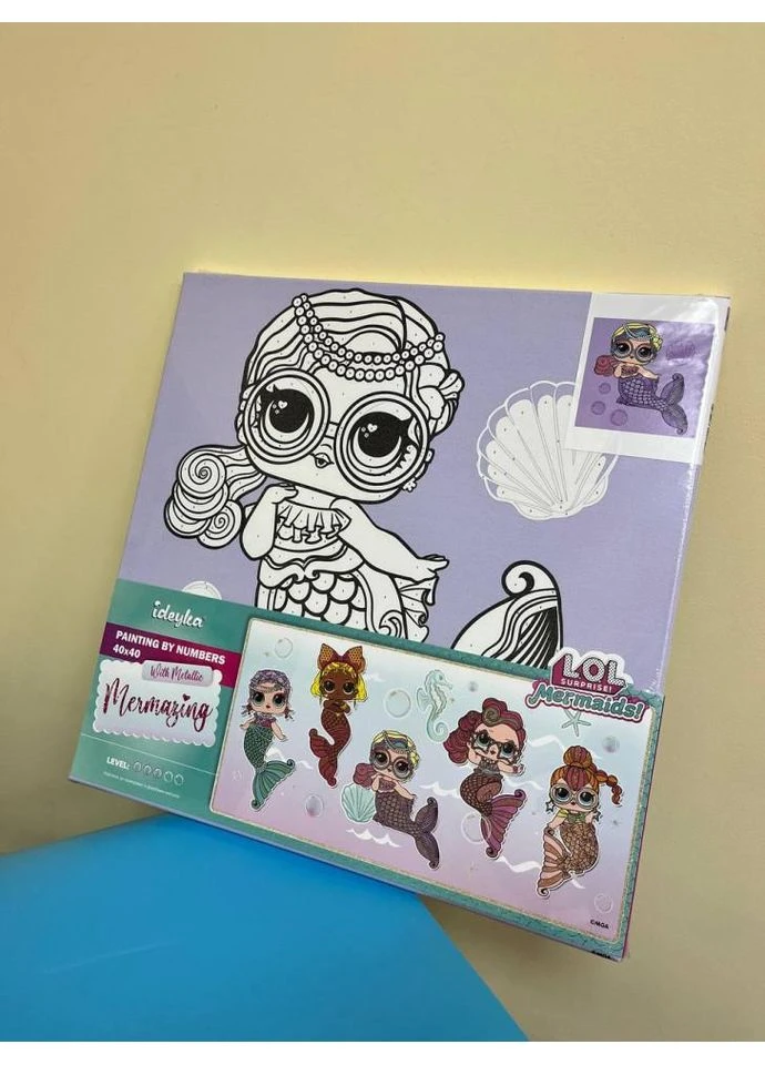 Картина по номерам "L.O.L. Surprise! Mermaids Miss Sea"KHO6263, Toysi (389395943)