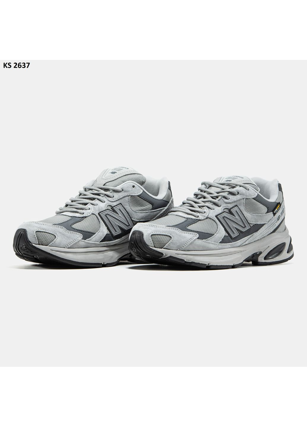 Серые демисезонные кроссовки мужские new balance u 2010 cordura gray нью беланс u 2010 No Brand
