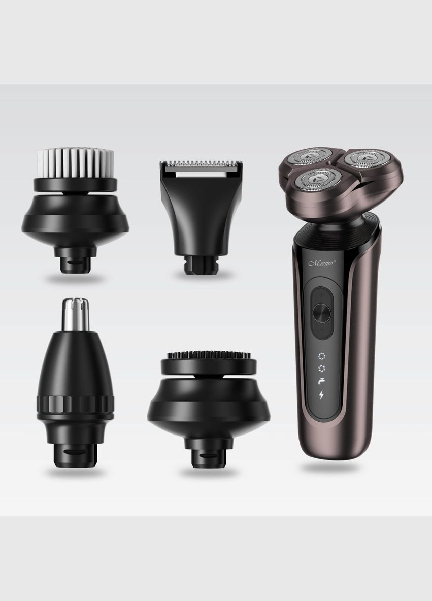 Электробритва в наборе 5 в 1 MR-674 коричневый Maestro (337093610)