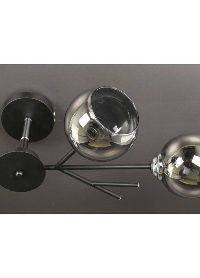 Люстра потолочная на 4 лампочки 25019 Черный 34х35х75 см. Sunnysky (335975129)