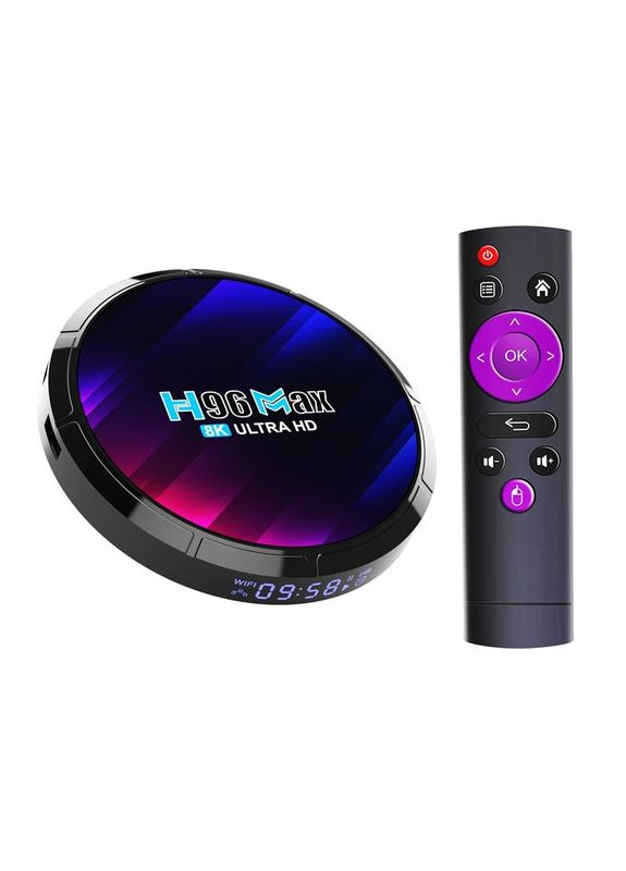 Смарт ТВ приставка Max RK3528 4/32 Гб Smart TV Box Android 13 H96 (338627387)