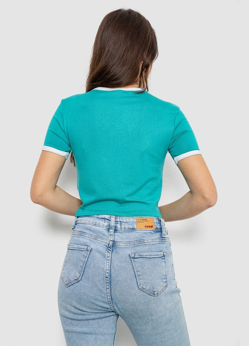 Футболка-топ жіноча з принтом Ager 244R614 - (319359564)