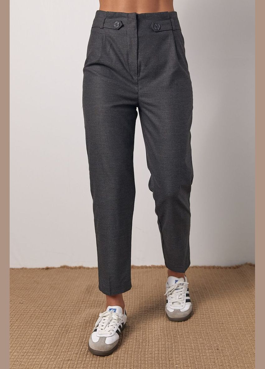 Женские брюки с патами на поясе L7523 Lurex Брюки (305663257)