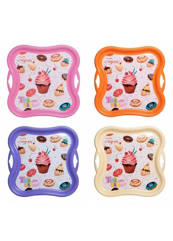 Поднос для посуды "Сладкая вечеринка" Wader (294726583)