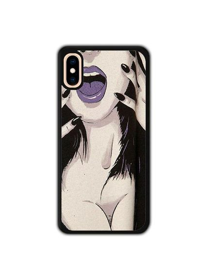 Чохол для Apple Iphone X Чорний No Brand (302083638)