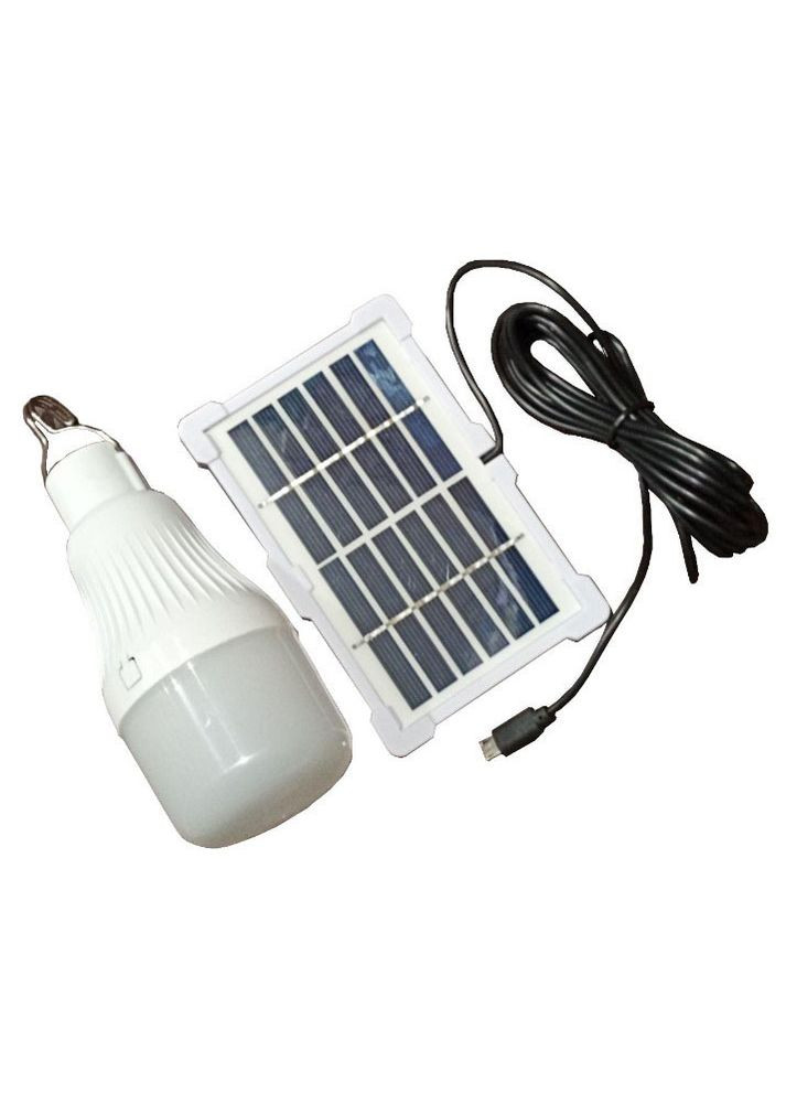 Кемпінгова LED лампа із сонячною панеллю CL-022 акумуляторний світильник підвісний з гачком Cclamp (302515973)