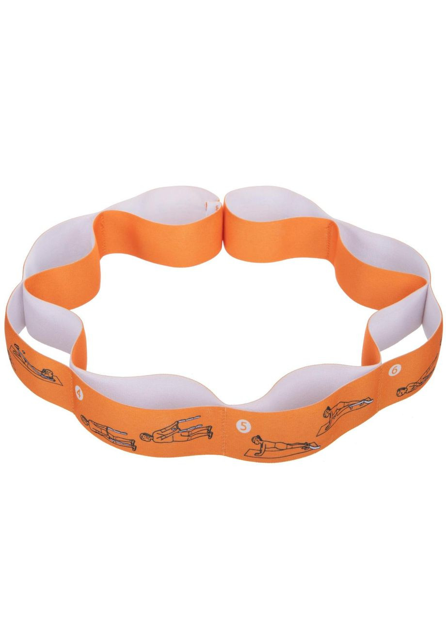 Лента эластичная с петлями для растяжки ленточный эспандер Elastiband FI-1722 Record (323650474)