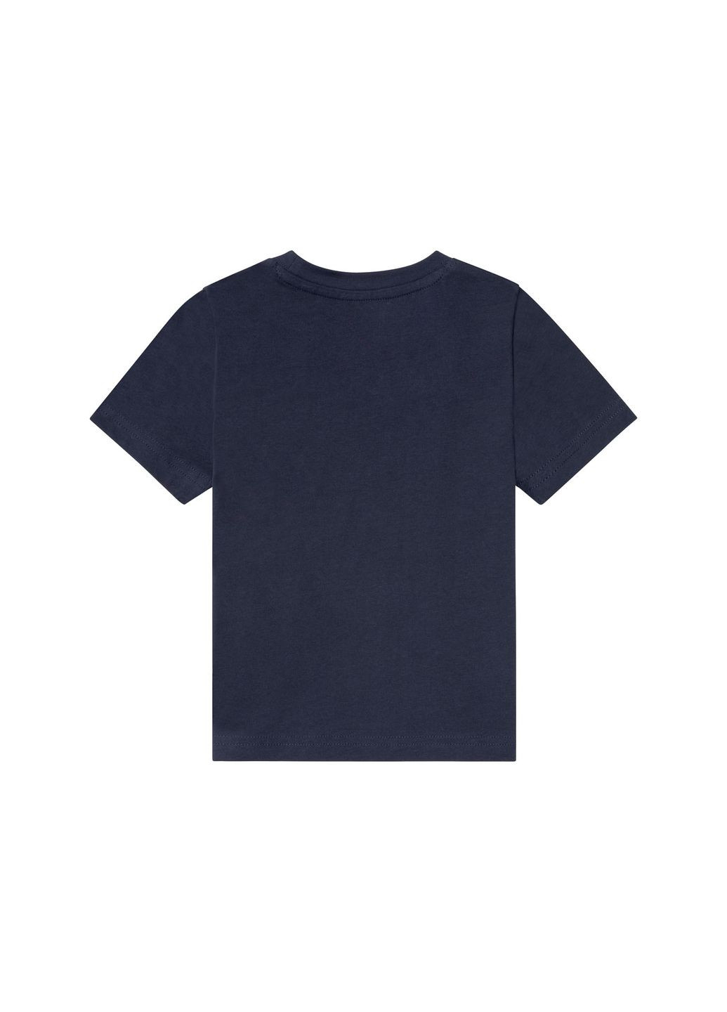 Темно-синя демісезонна футболка бавовняна для хлопчика 370790 темно-синій Lupilu