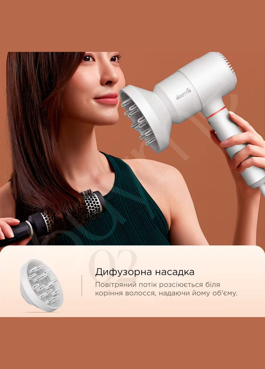 Фен Electric Hair Drier (DEM-CF30W) DEERMA (313110496)
