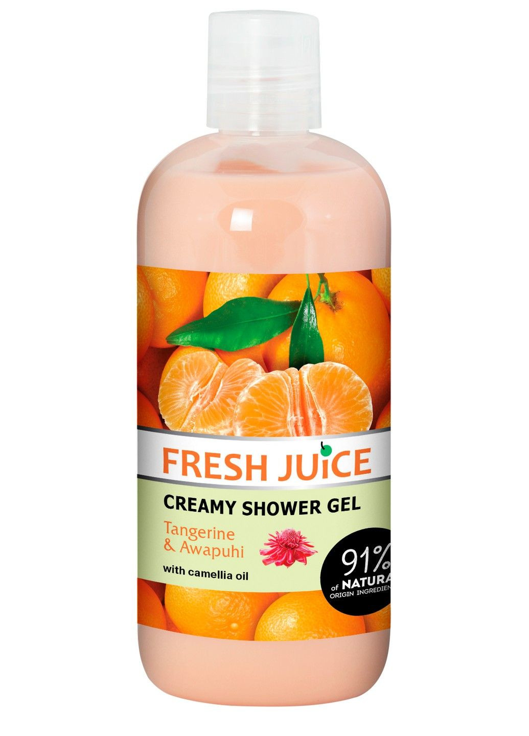 Крем-гель для душу Tangerine & Awapuhi 500 мл Fresh Juice (283017503)