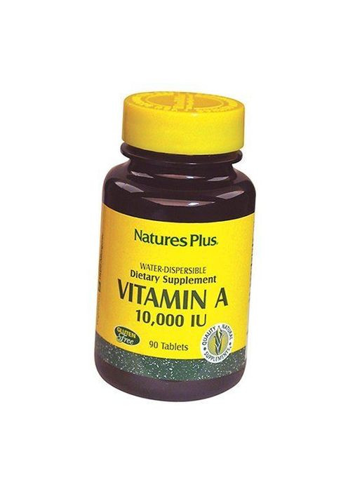 Витамин А, Vitamin A 10000, 90таб (36375126) Nature's Plus (293257252)