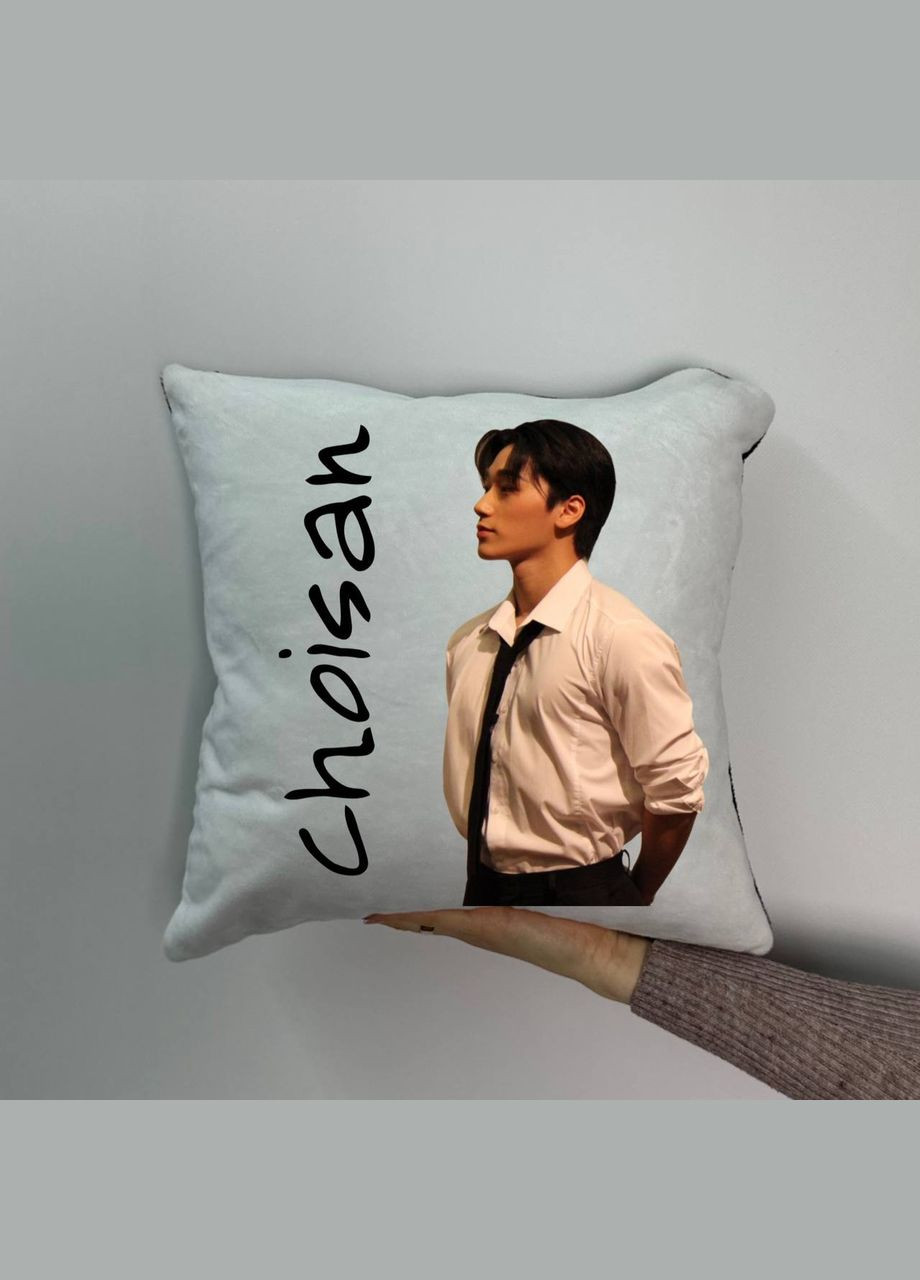 Подушка з принтом плюшева Choisan, 35х35 (929) Hand Made (350942342)