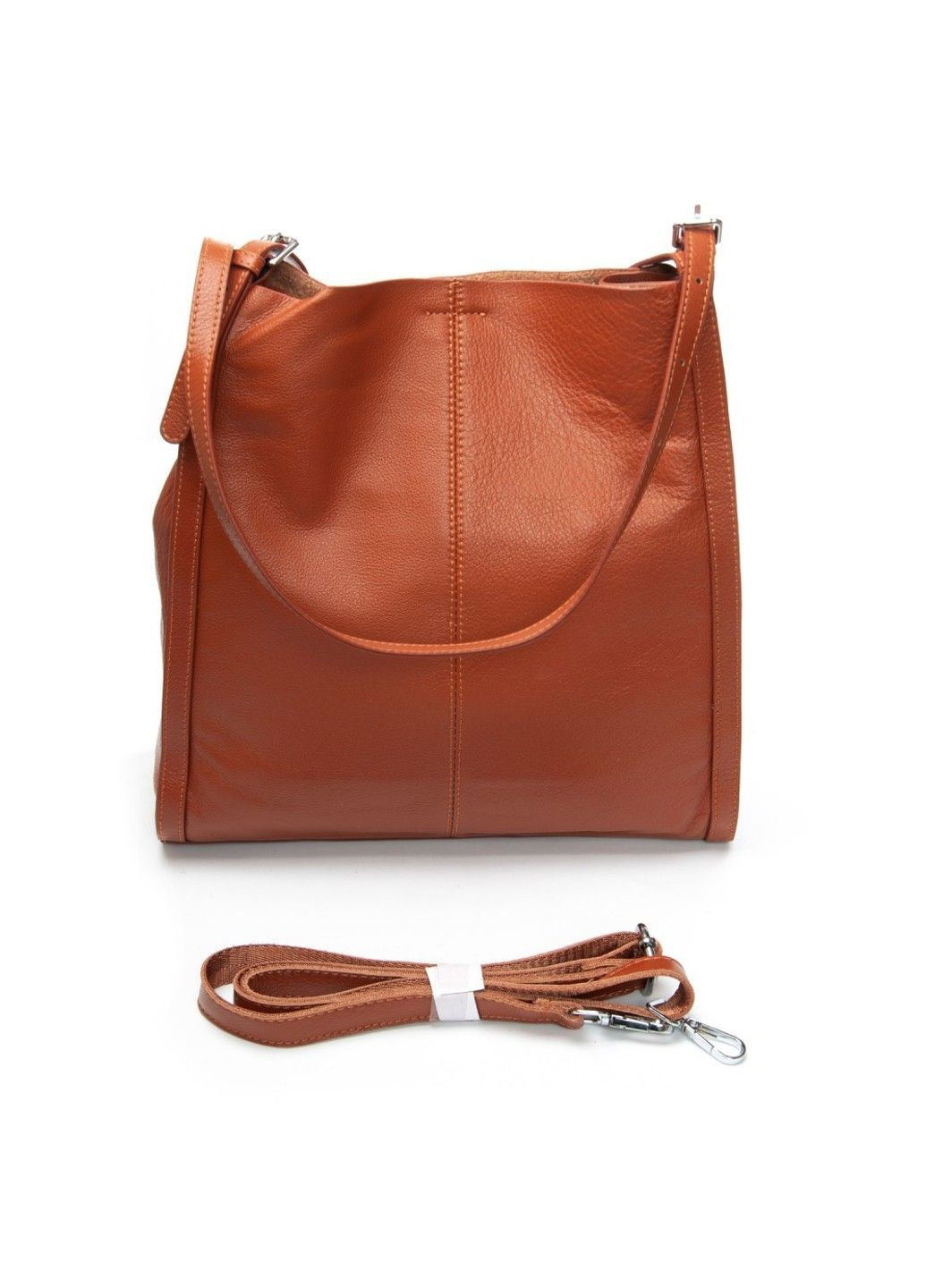 Женская кожаная сумка классическая 2060-9 camel Alex Rai (367992173)