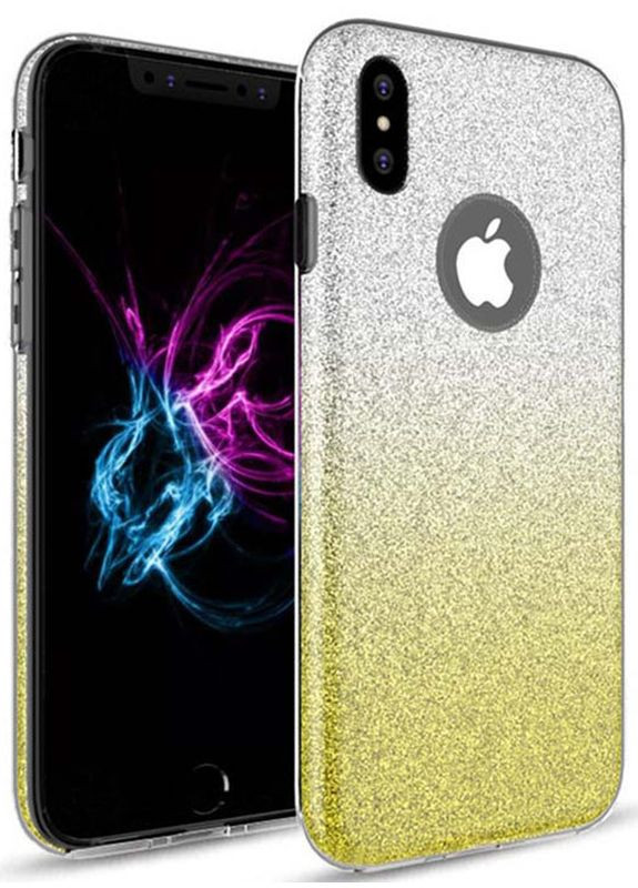 Чехолнакладка TPU Shine Case Gradient iPhone X/Xs Yellow Toto (301780112)