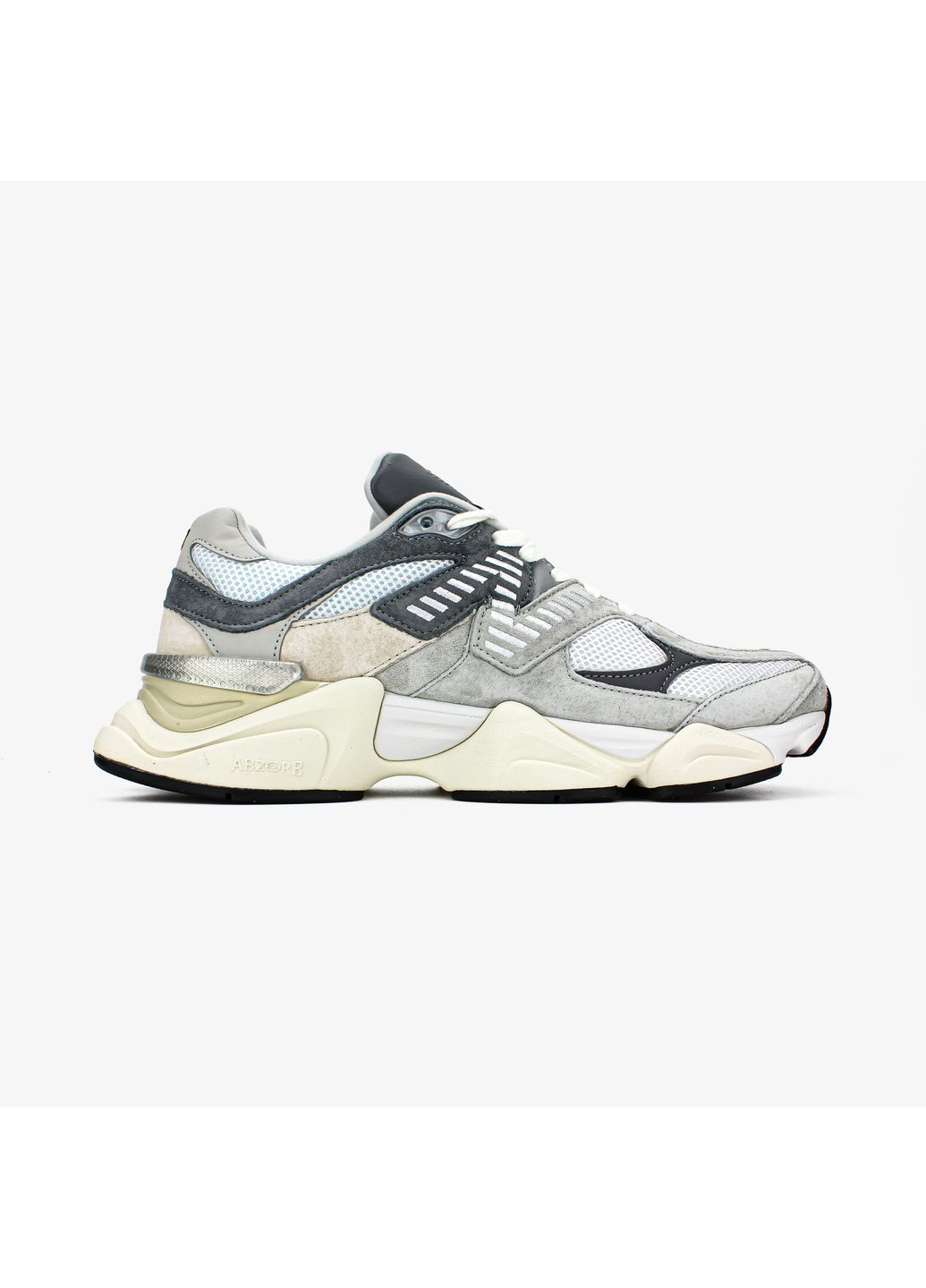 Сірі Осінні кросівки чоловічі і жіночі new balance 9060 grey | нью беланс 9060 сірі No Brand