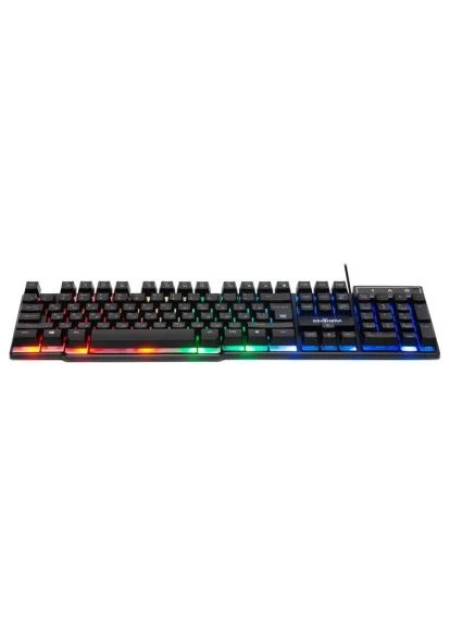 Клавіатура Mayhem Mayhem GK-360DL USB UA Black (45362) Defender (400750783)