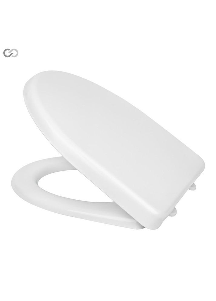 Сидіння для унітаза з металевим кріпленням СП‑6М, 365×445 мм SoloPlast (340286081)